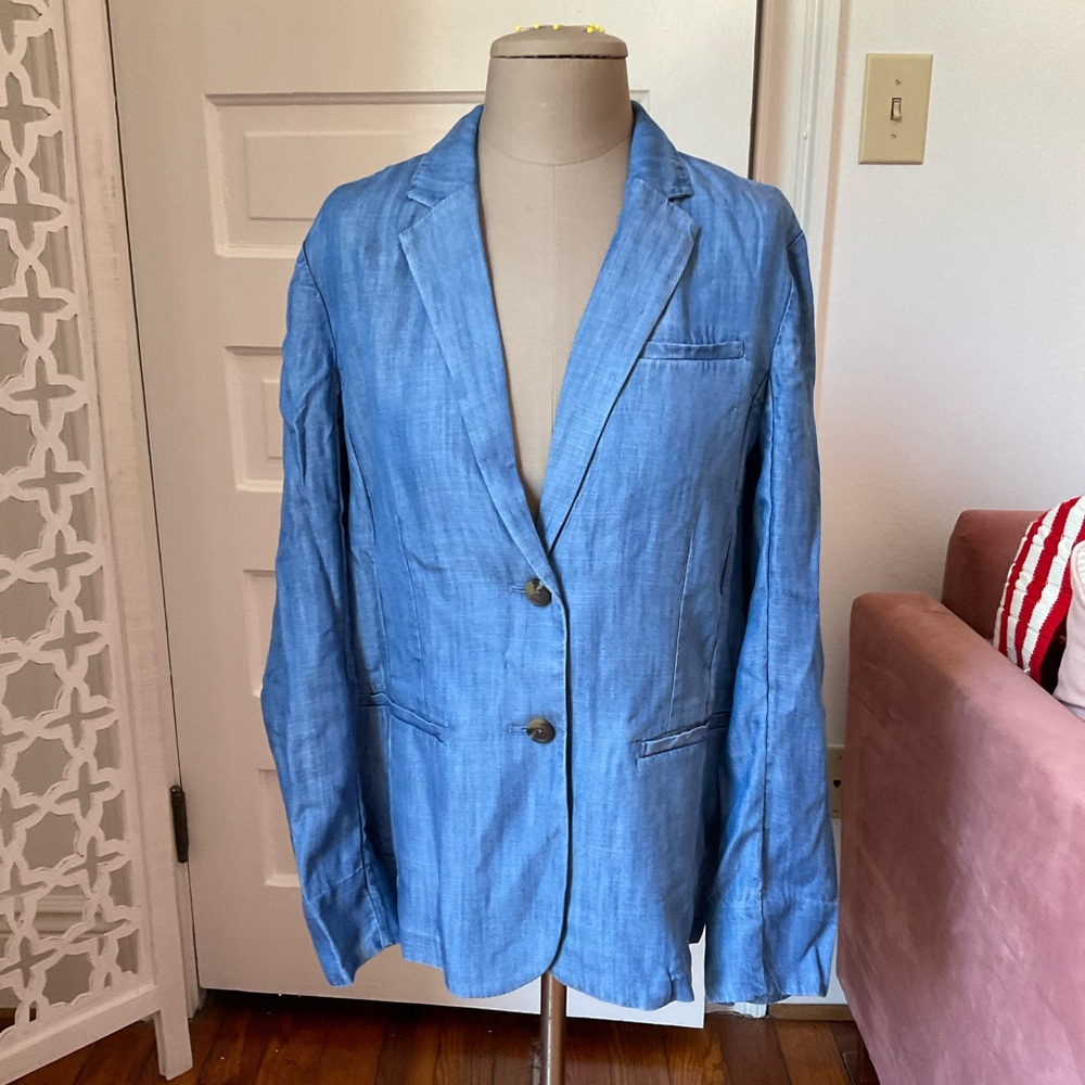 Lands’ Ends Denim Blazer